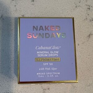 Naked Sundays SPF 50 Mineral Glow Illuminating Serum Drops